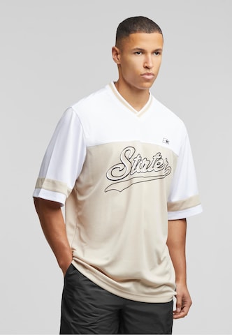 Maglietta di Starter Black Label in beige: frontale