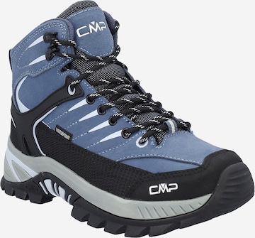 CMP Boots in Blue: front