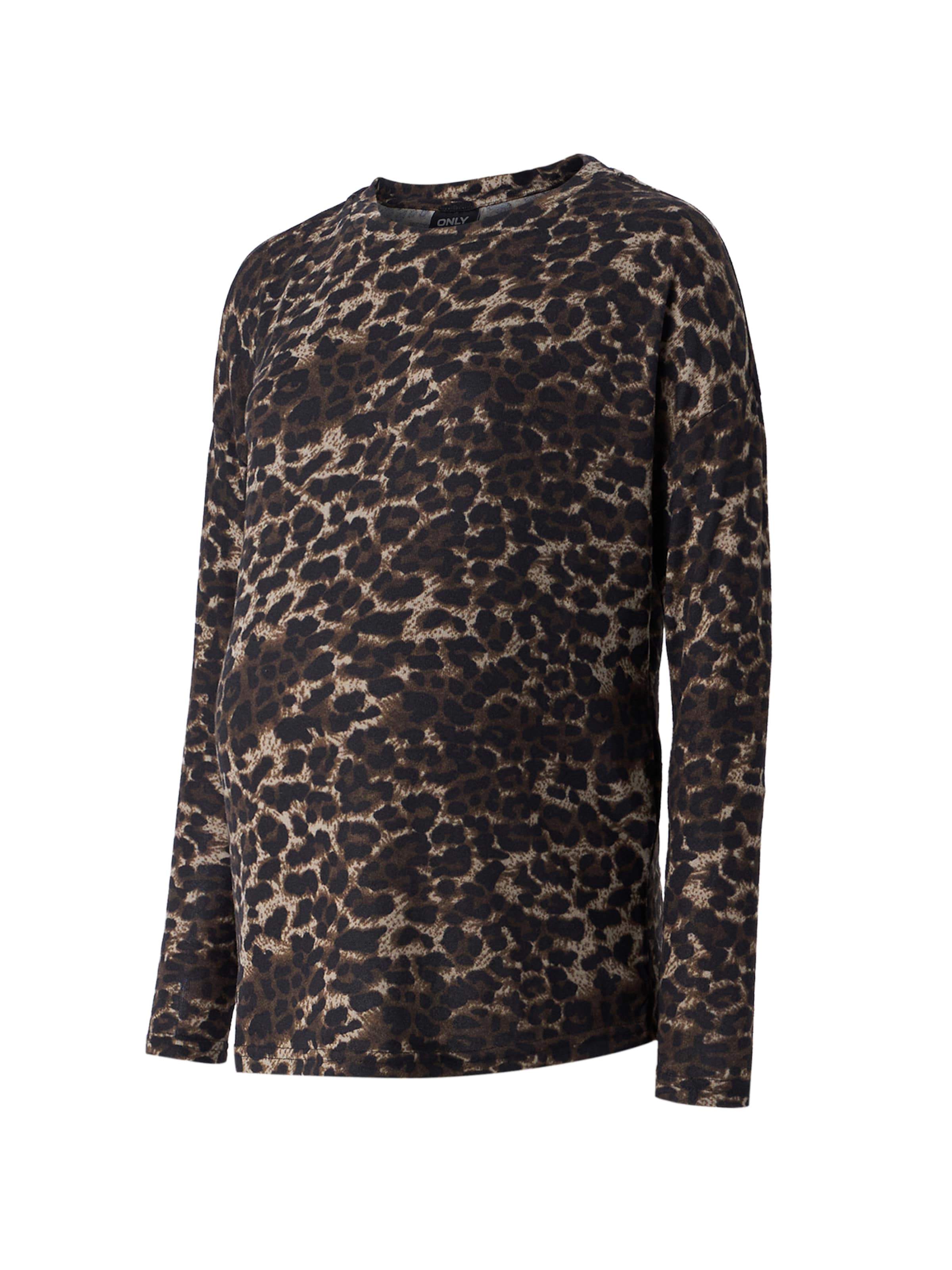 Only Maternity Koszulka 'OLMBALA' w kolorze czarny: przód