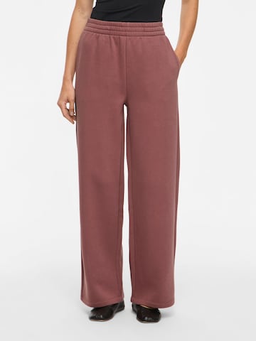 Wide leg Pantaloni 'VIVera' di VILA in marrone: frontale