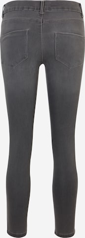 Dorothy Perkins Petite - Skinny Calças de ganga 'Frankie' em cinzento