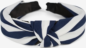 styleBREAKER Haarschmuck in Blau: Vorderseite