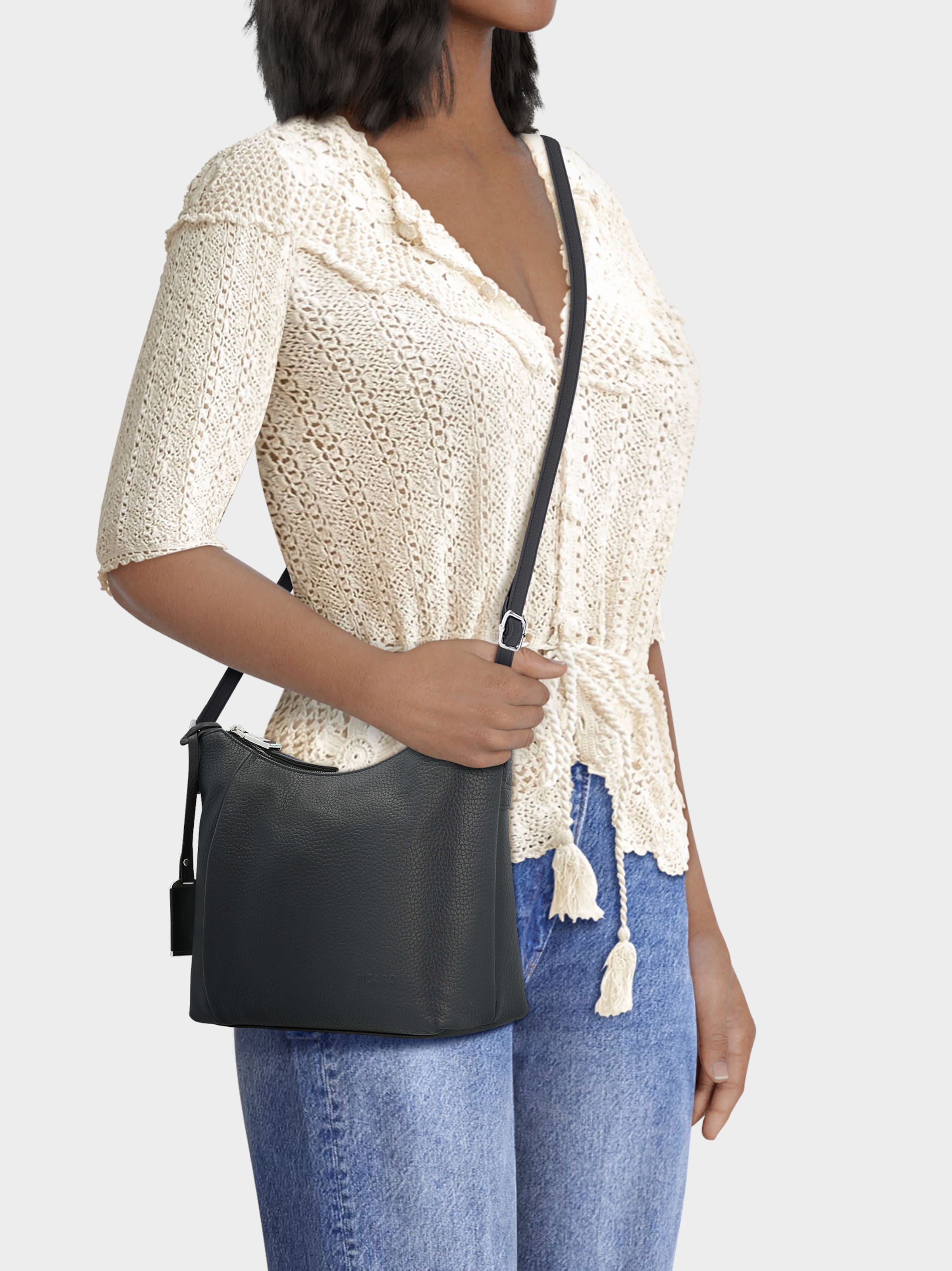 Picard Crossbody Bag 'Pure' in Black | ABOUT YOU
