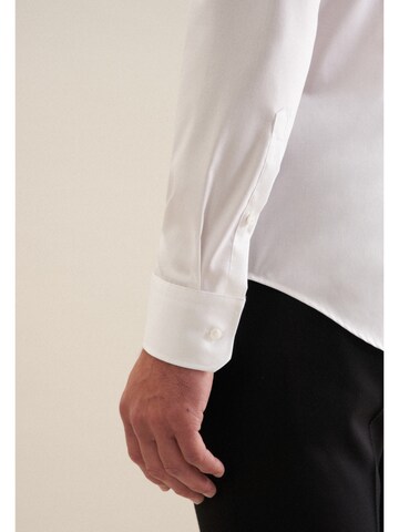 SEIDENSTICKER Slim fit Businessskjorta i vit