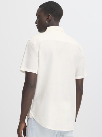 BLEND Regular fit Overhemd ' BHBAY LINEN ' in Wit