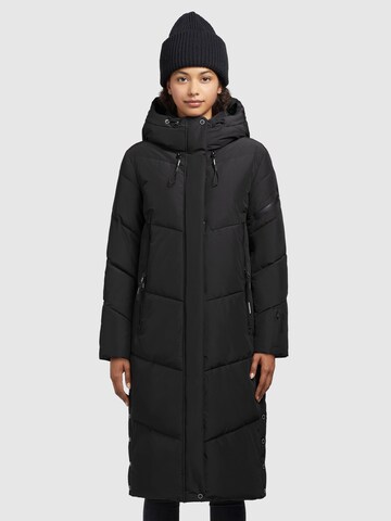 Cappotto invernale 'Sonje5' di khujo in nero: frontale