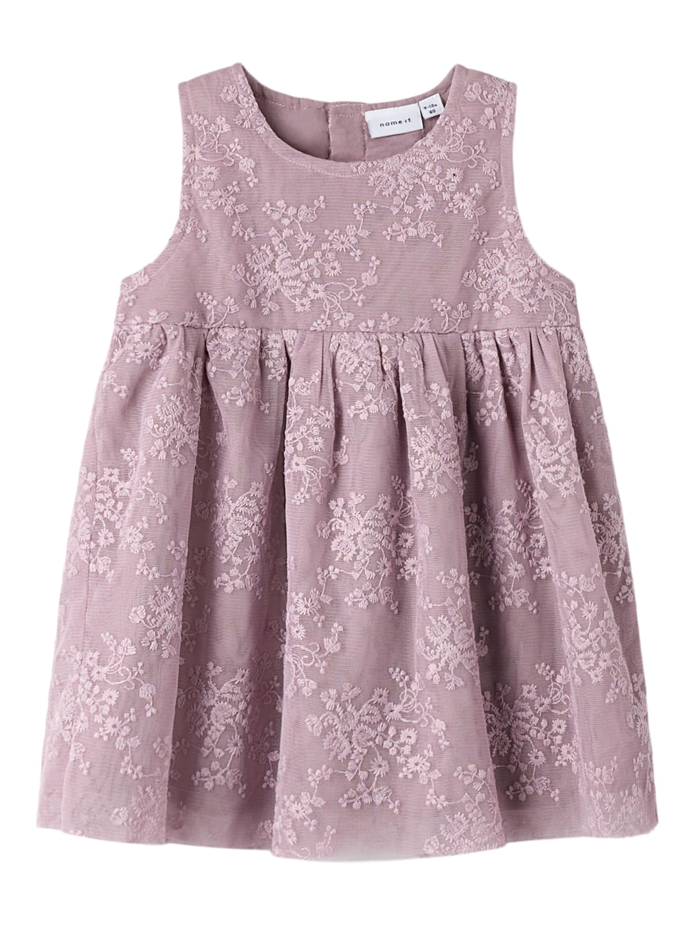 NAME IT Dress in Purple: front