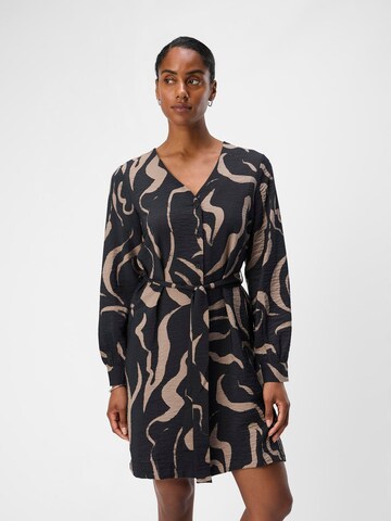 Robe 'OBJJacira' OBJECT en noir : devant