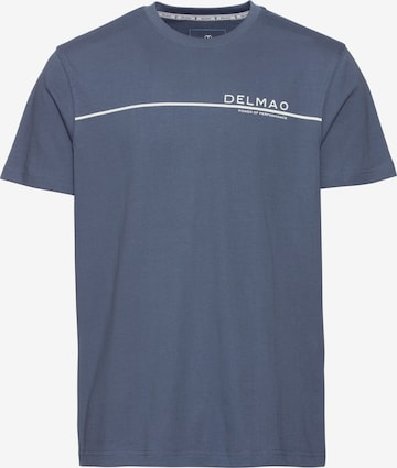 DELMAO Shirt in Blau: Vorderseite