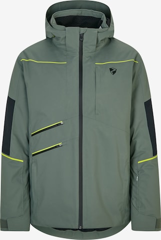 ZIENER Athletic Jacket 'TOACA' in Green: front