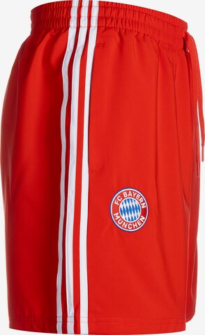 ADIDAS SPORTSWEAR Regular Workout Pants 'FC Bayern München' in Red