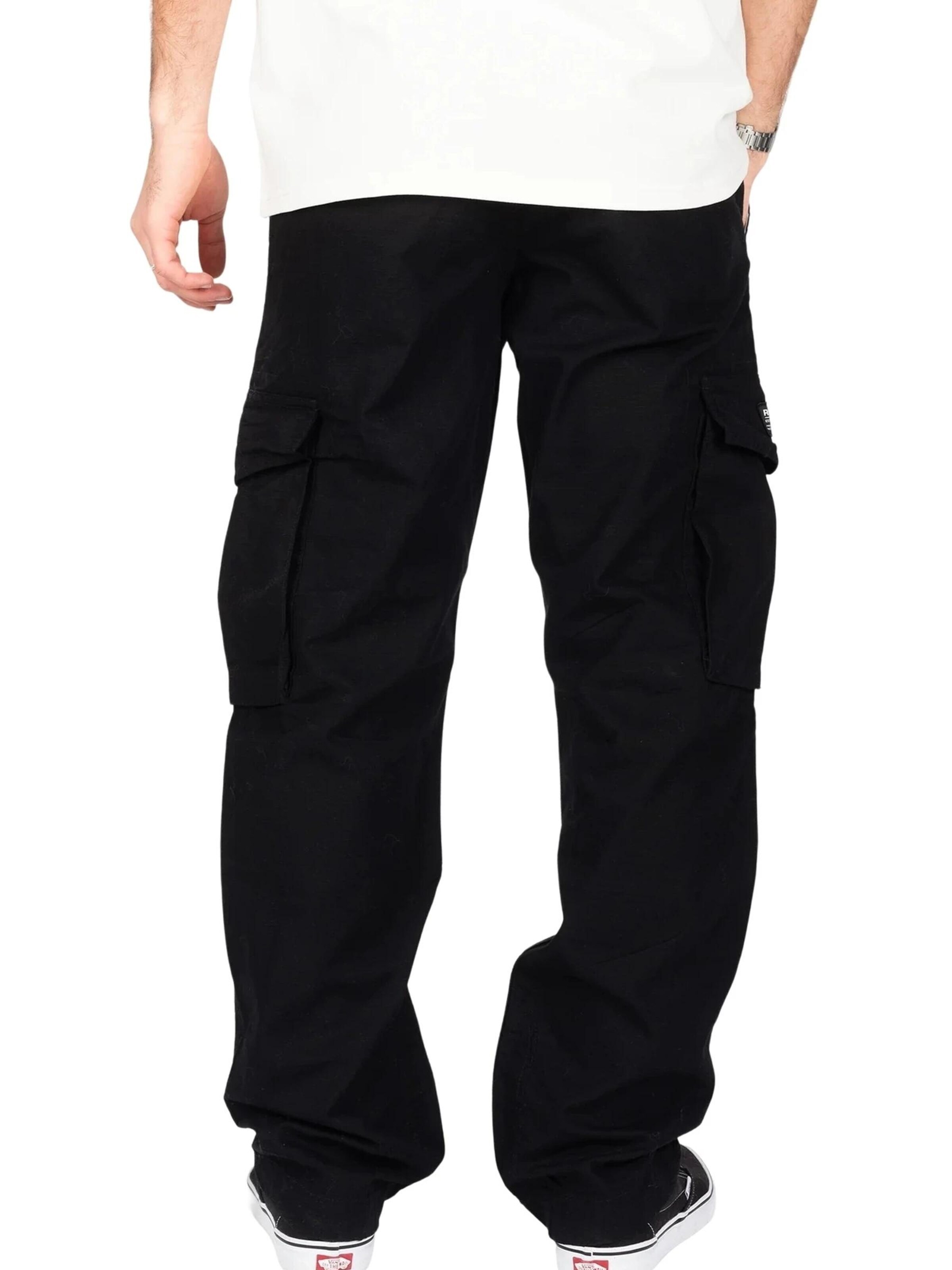 Regular Pantalon de sport 'Pantalon reel negro ripstop cargo pant' Reell en noir