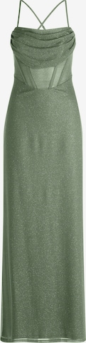 Abito da sera di Vera Mont in verde: frontale