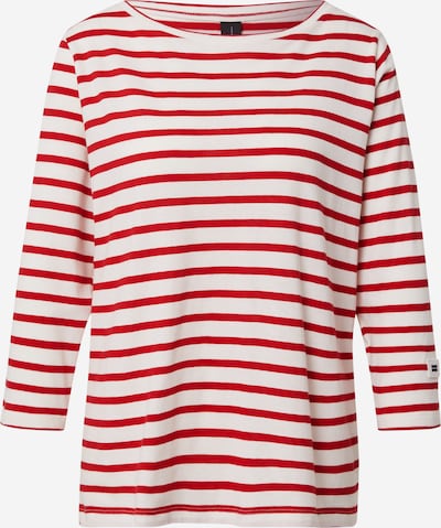 10Days T-Shirt in ecru / rot, Produktansicht