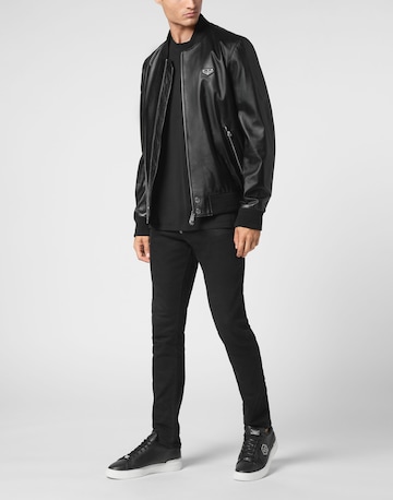 Philipp Plein - Casaco meia-estação em preto