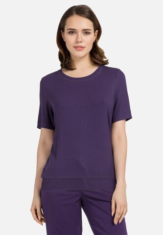 HELMIDGE Blouse in Purple: front