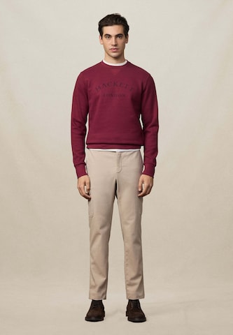 Hackett London Sweatshirt 'Heritage Ess' in Rot