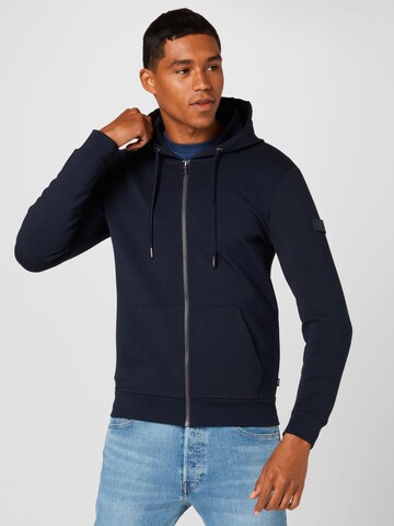 JOOP! Sweat jacket 'Stratos' in Blue: front