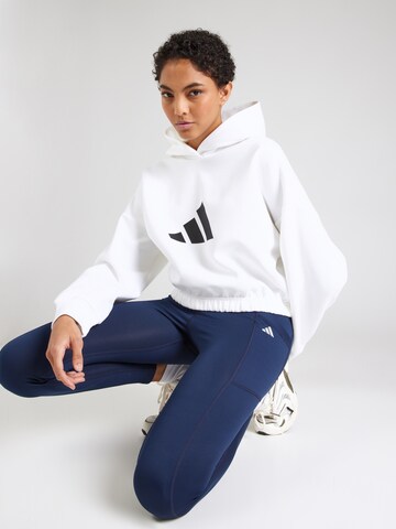 Felpa sportiva di ADIDAS SPORTSWEAR in bianco: frontale