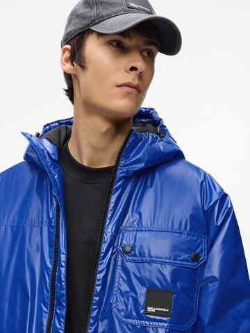 KARL LAGERFELD JEANS Tussenjas in Blauw