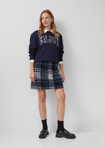 s.Oliver Sweatshirt in Blauw