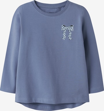 Maglietta 'NMFVIX' di NAME IT in blu: frontale