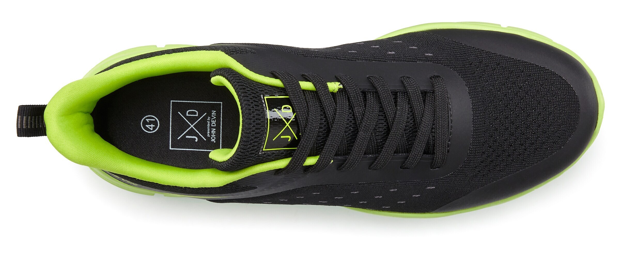 Baskets basses JOHN DEVIN en noir