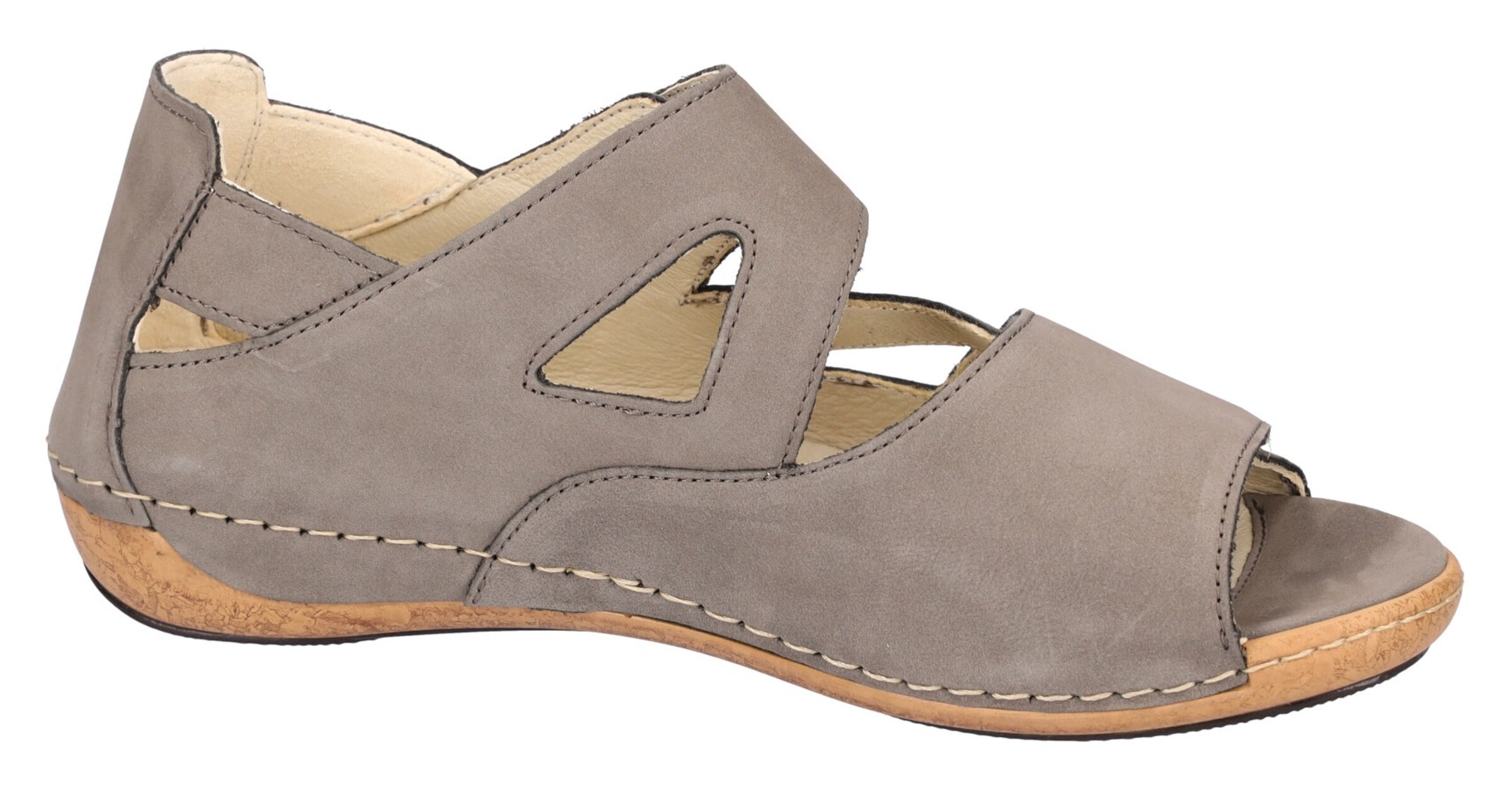 WALDLÄUFER Sandale 'Heliett' in Grau