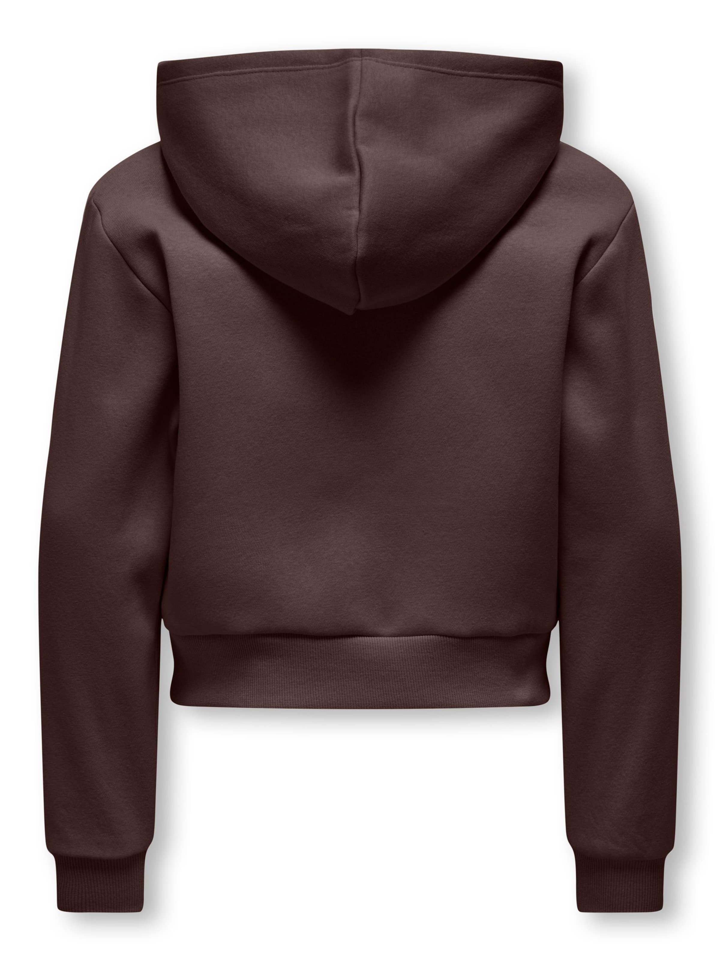 ONLY GIRLS - Sudadera con cremallera 'KOGSweat' en marrón