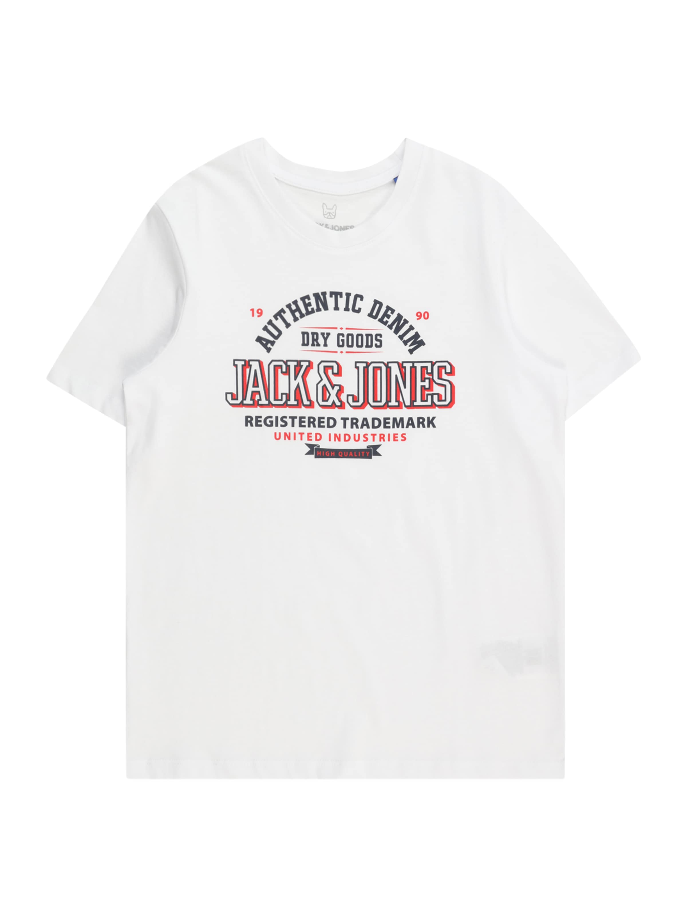 Jack & Jones Junior Футболка в Белый: спереди