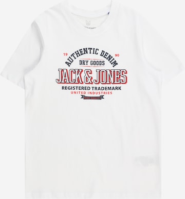 Jack & Jones Junior Shirt in White: front