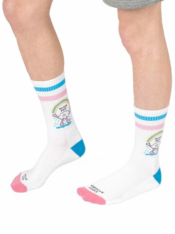 American Socks Socks 'No Bad Days' in White