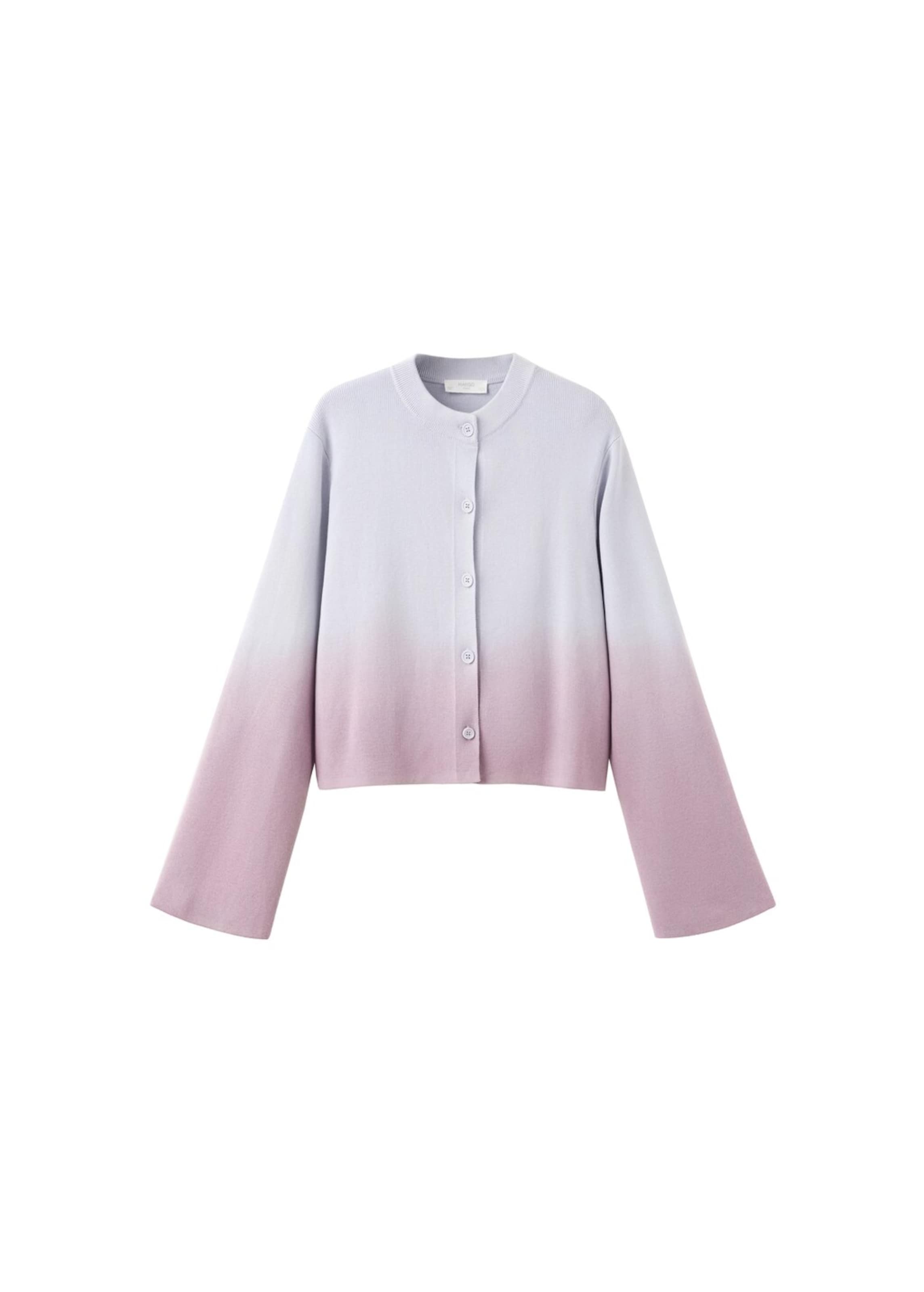 MANGO Knit Cardigan in Lilac / Lavender, Item view