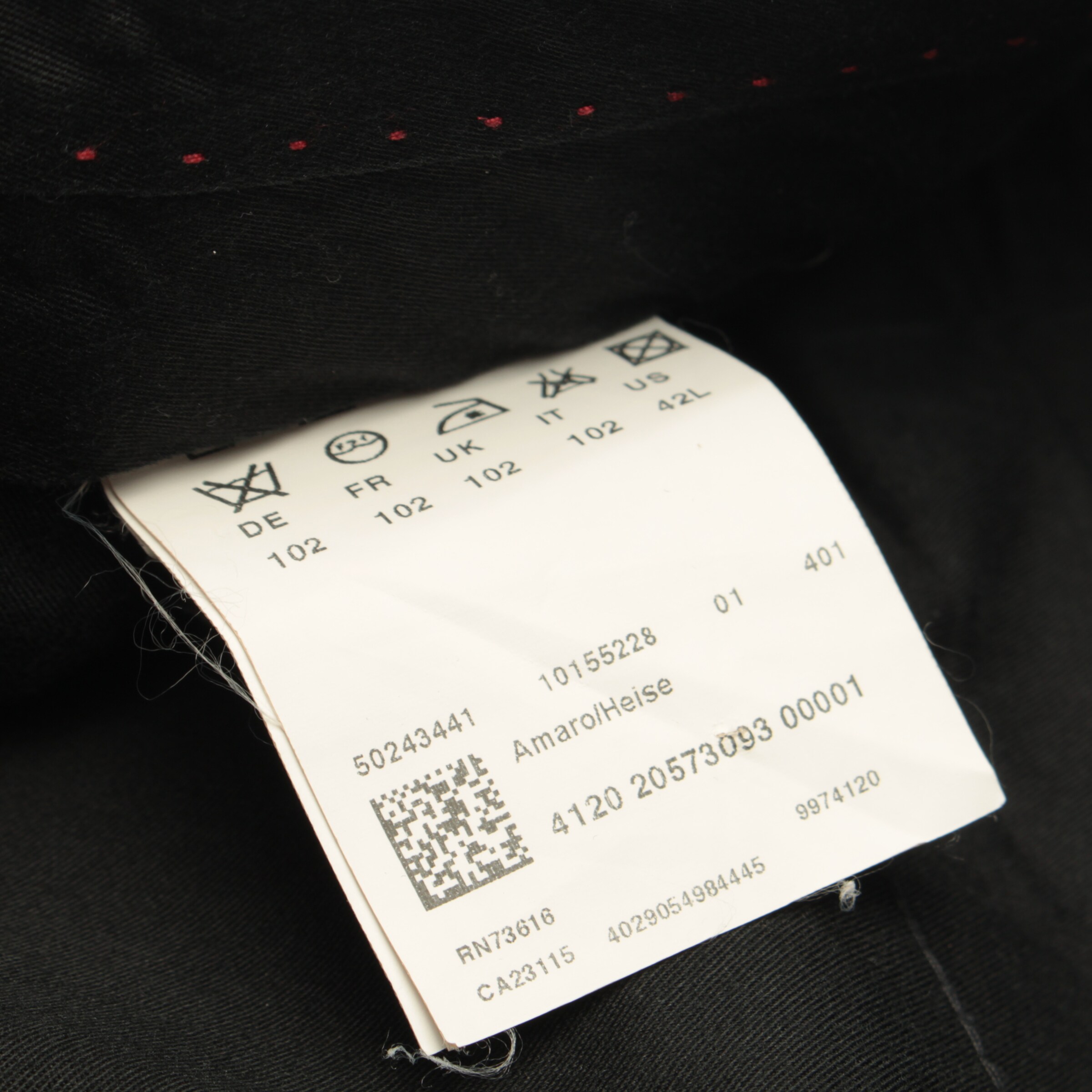 HUGO Pants in 36 in Blue