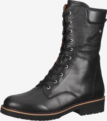 PIKOLINOS Lace-Up Boots in Black: front