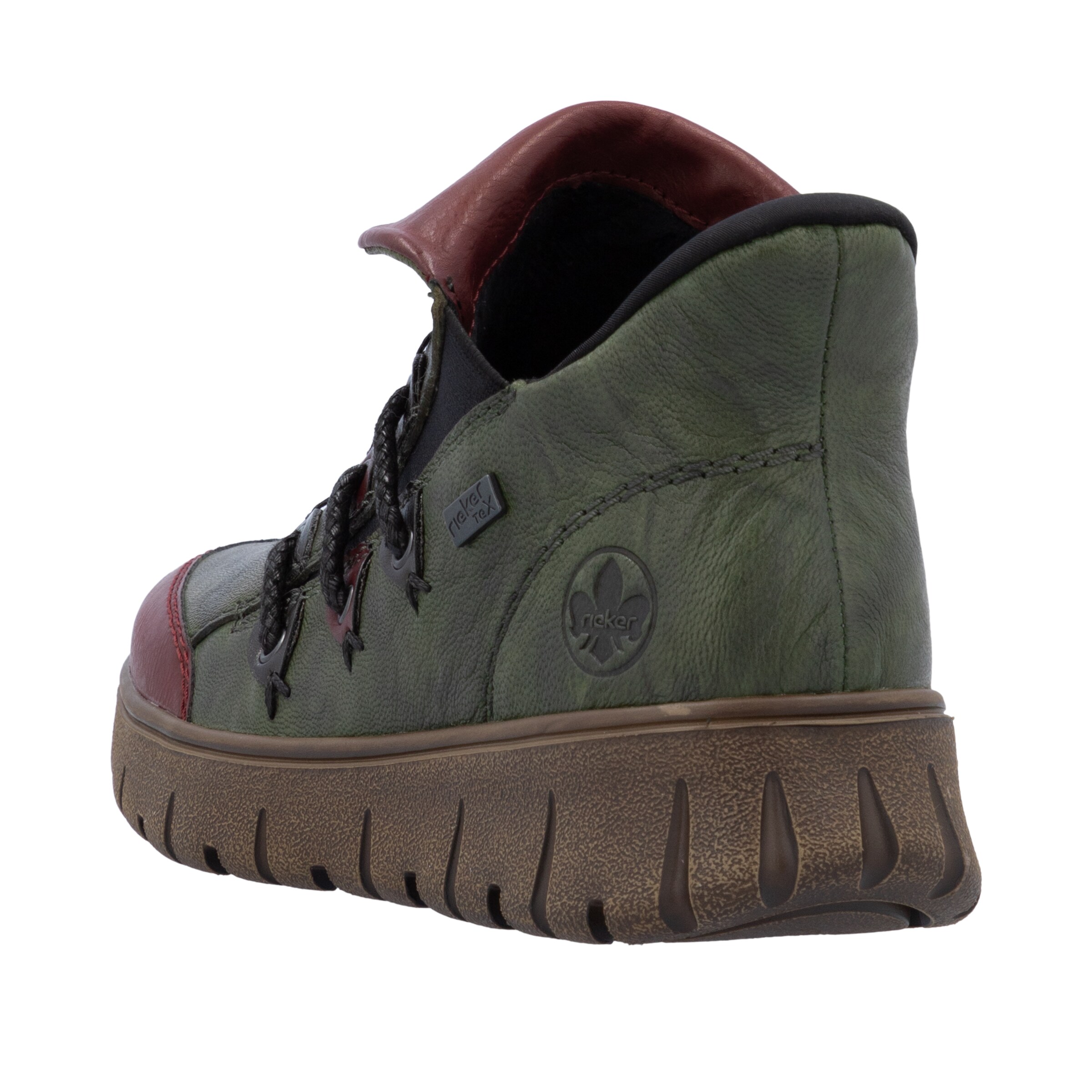 Bottines Rieker en vert