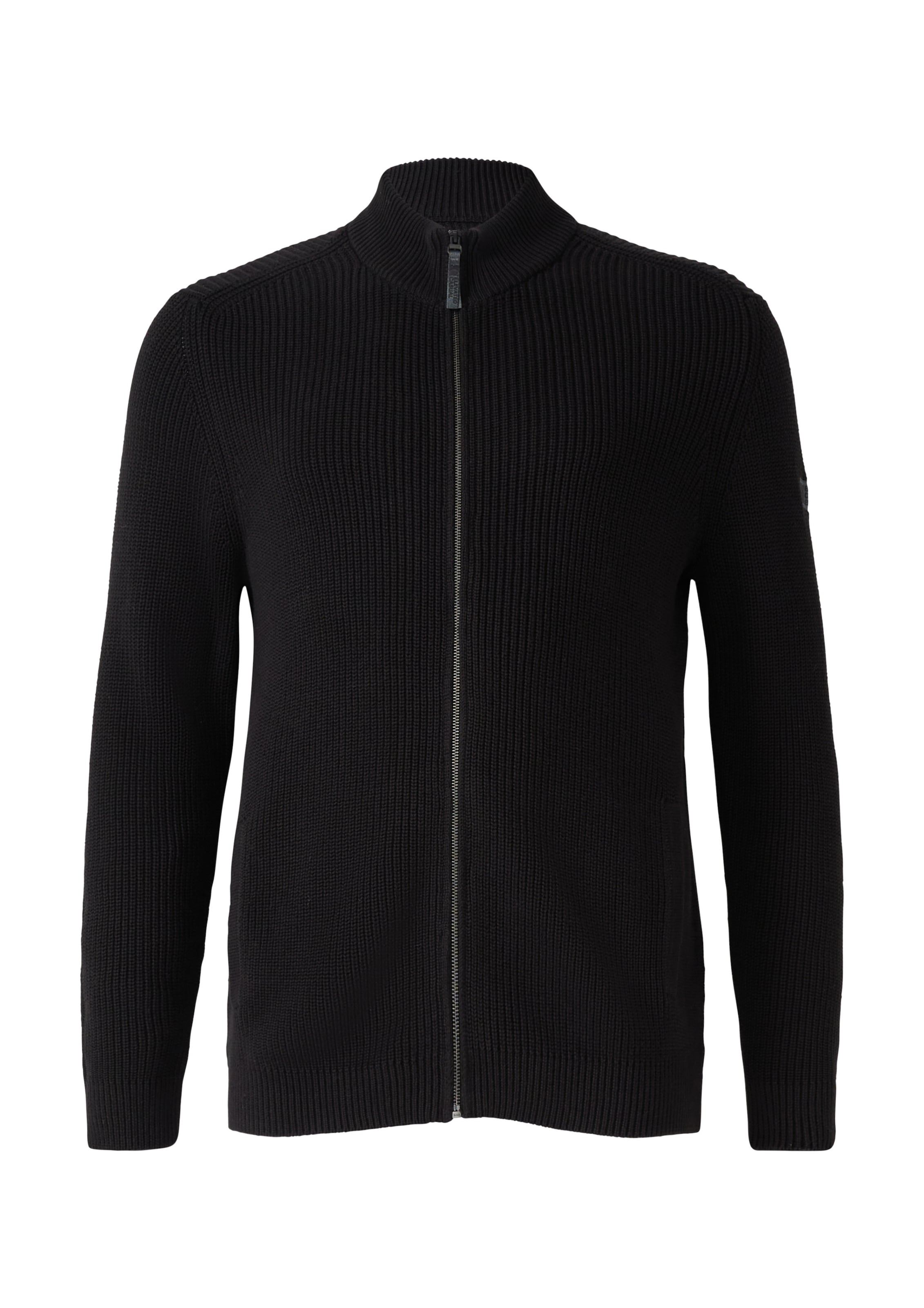 Vestes en maille s.Oliver en noir : devant