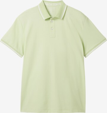 T-Shirt TOM TAILOR en vert : devant