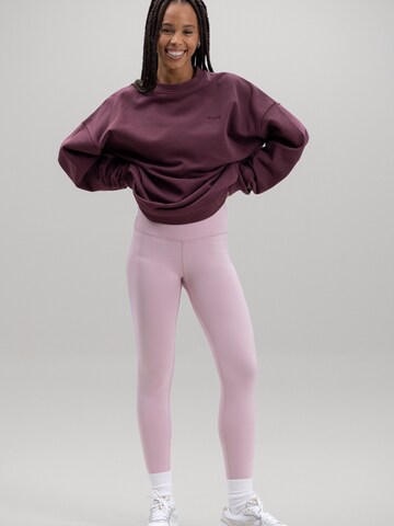 Hey Honey Leggings 'Unicolor' in Pink: Vorderseite