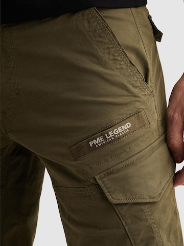 regular Pantaloni 'Nordrop regular fit cargo shorts' di PME Legend in verde