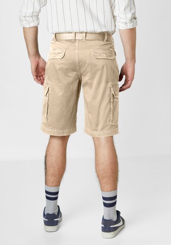 REDPOINT Regular Cargohose in Beige