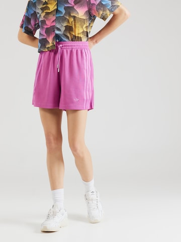 ADIDAS ORIGINALS Loosefit Shorts in Lila: predná strana