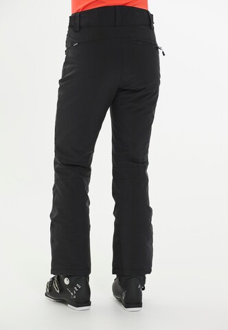 Whistler Regular Outdoor trousers 'Doom' in Black