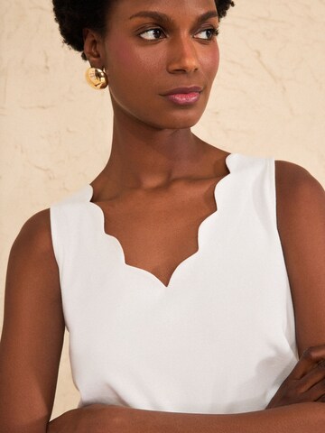 love & roses Top - fehér