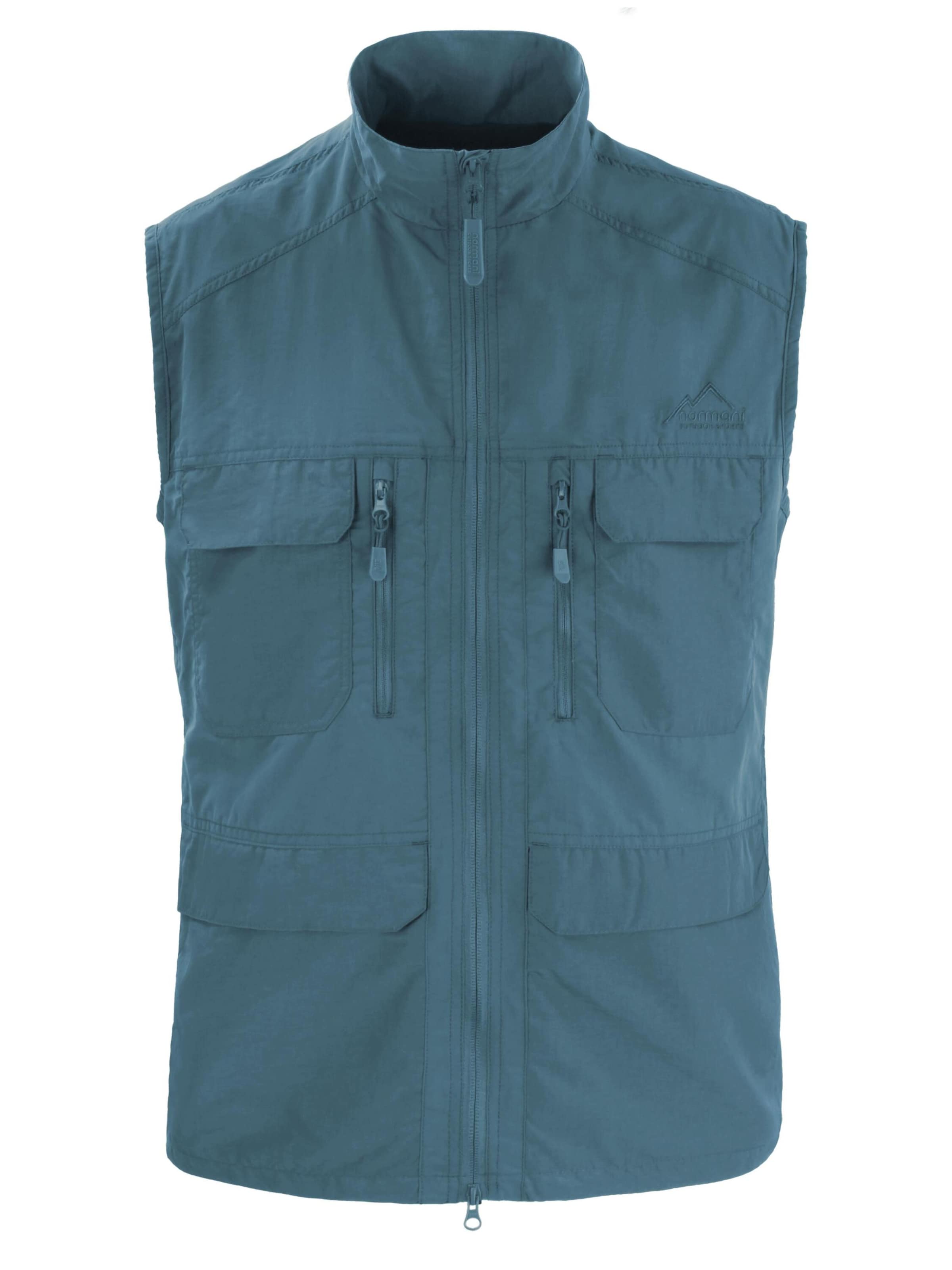 Gilet de sport 'Deer' normani en bleu : devant