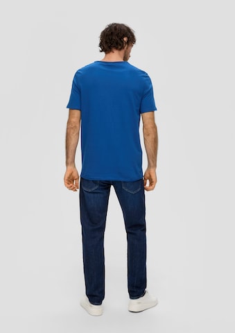 s.Oliver T-shirt i blå: baksida