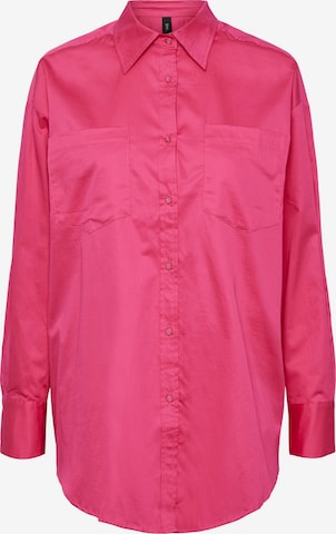 Camicia da donna di Y.A.S in rosa: frontale