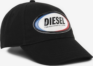 DIESEL Cap 'C-Diaz' in Schwarz: Vorderseite