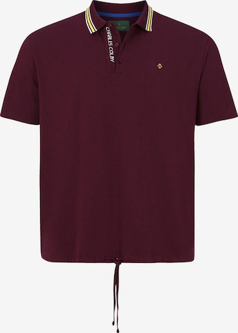 Charles Colby Shirt 'Earl Finleys' in Rood: voorkant