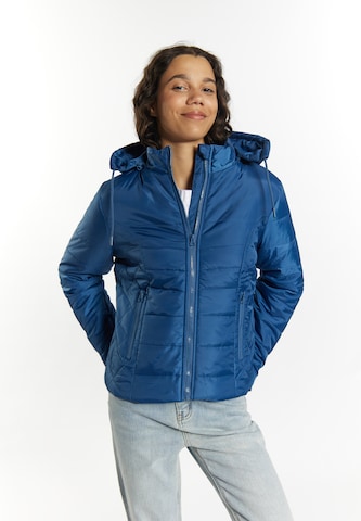 MYMO Between-Season Jacket in Blue: front